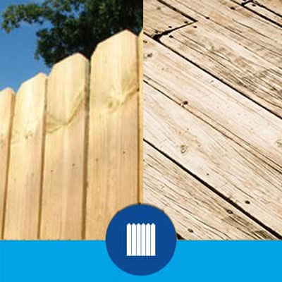 deck and fence cleaning