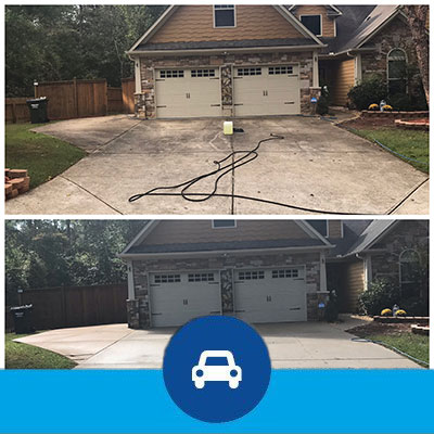 driveway cleaning service