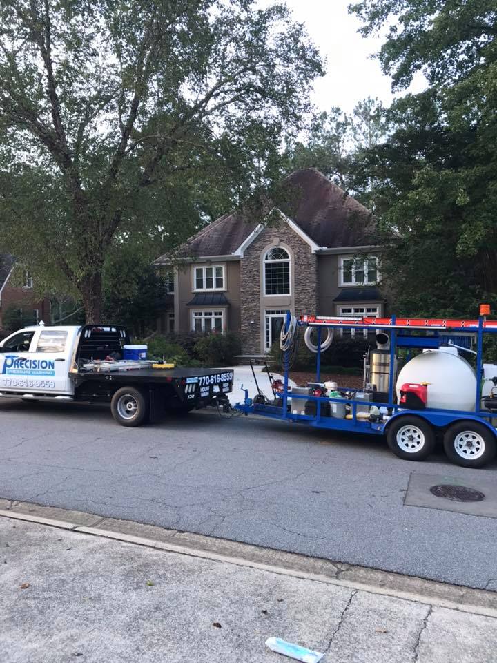 Brookstone Golf & Country Club Roof Washing in Acworth, GA