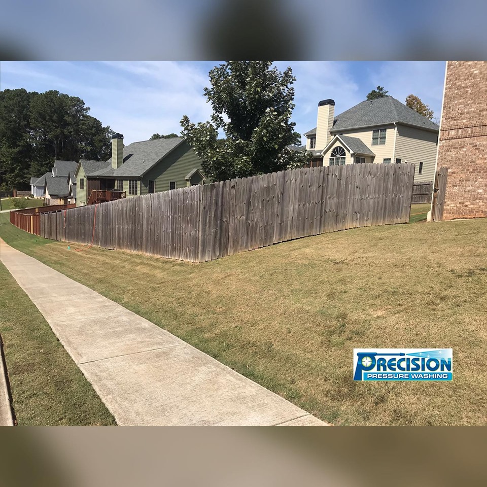 Commercial Pressure Washing of Marlow's Tavern in Roswell, GA