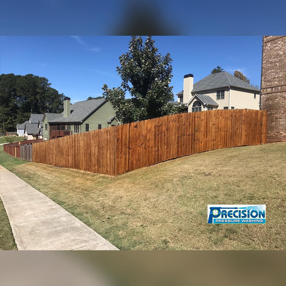 Commercial Pressure Washing of Marlow's Tavern in Roswell, GA