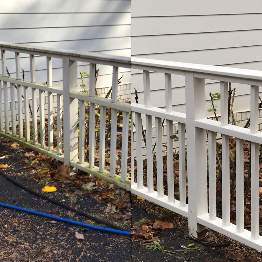 fence cleaning