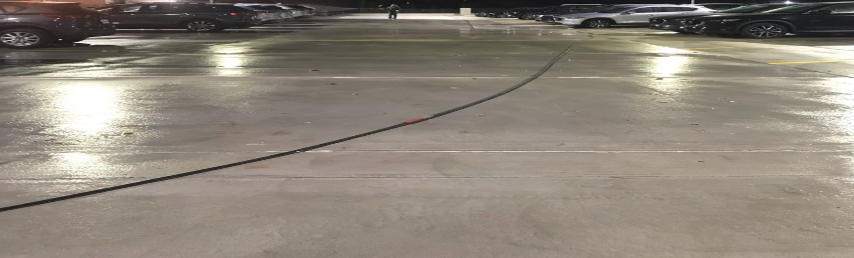 parking lot cleaning